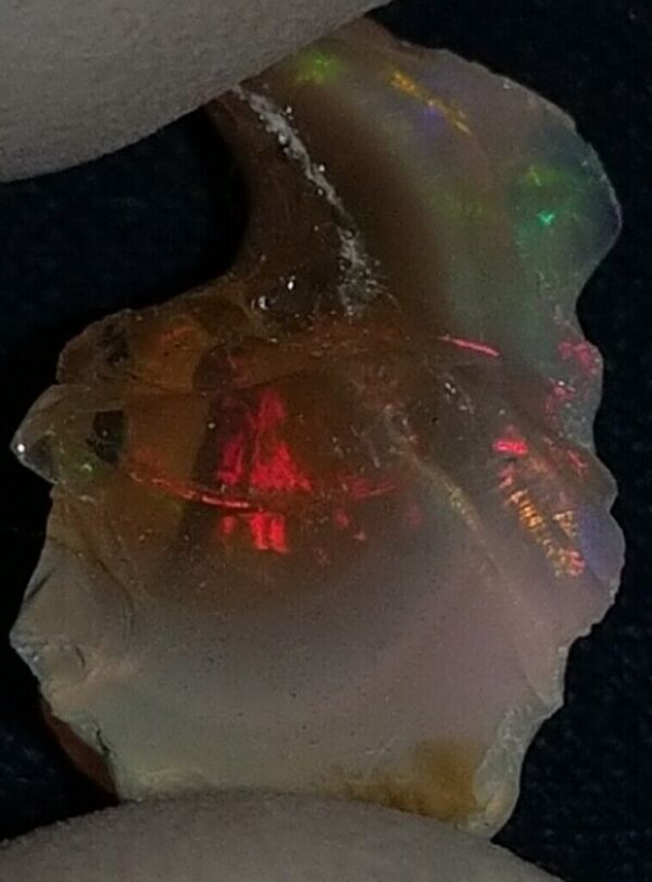 6.5 Carat Beautiful Ethiopian Wello (Welo) Opal Rough #WR2110706041