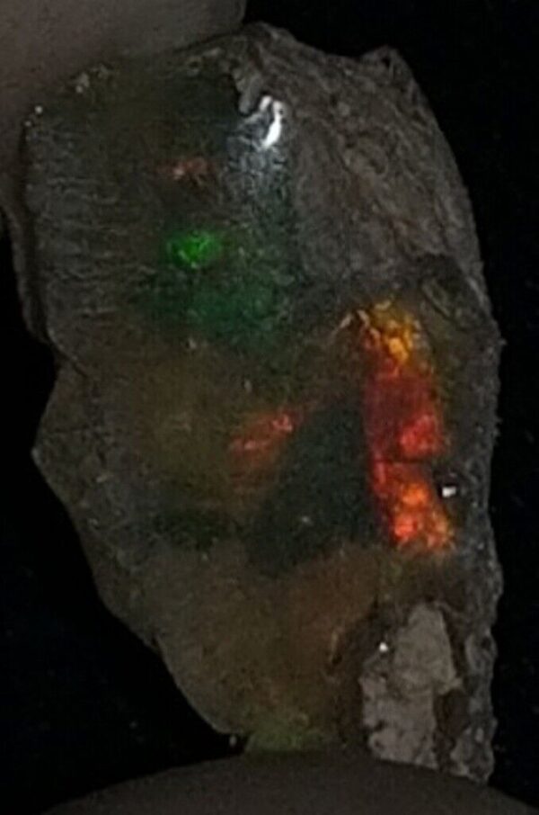 6.5 Carat Beautiful Ethiopian Wello (Welo) Opal Rough #WR1900704049