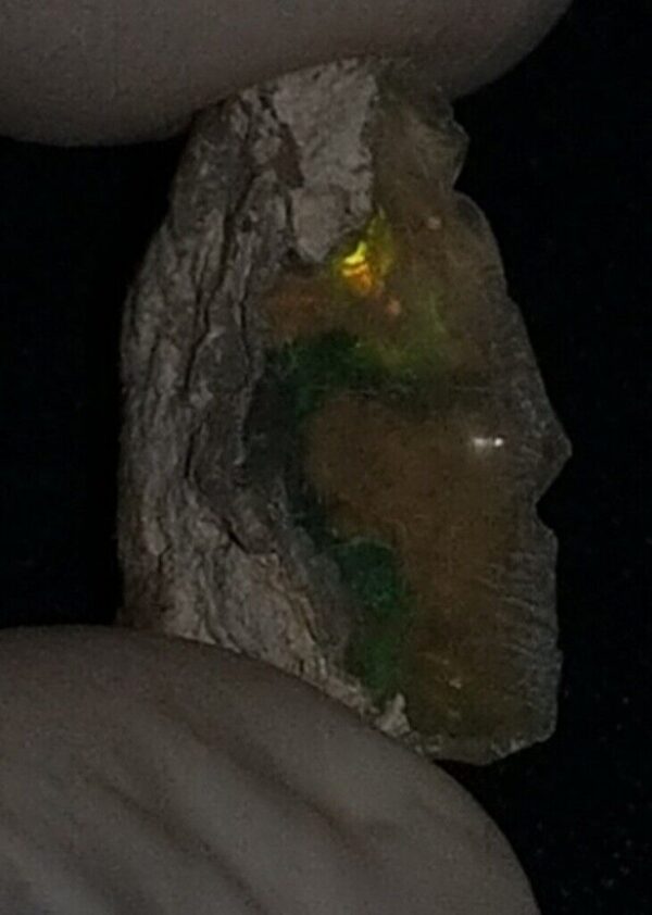 6.5 Carat Beautiful Ethiopian Wello (Welo) Opal Rough #WR1900704049 - Image 2