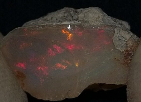 7.5 Carat Beautiful Ethiopian Wello (Welo) Opal Rough #WR2110706027 - Image 3