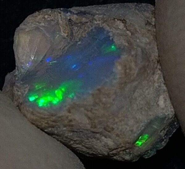 6.5 Carat Beautiful Ethiopian Wello (Welo) Opal Rough #WR2110706007