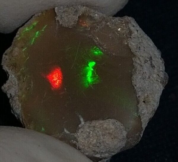 7.5 Carat Beautiful Ethiopian Wello (Welo) Opal Rough #WR1920704032