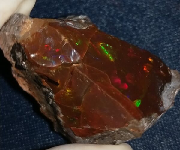 61.5 Carat Ethiopian Chocolate Shewa Rough Opal #6100127050 - Image 2