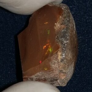 34.5 Carat Ethiopian Chocolate Shewa Rough Opal #5210806019