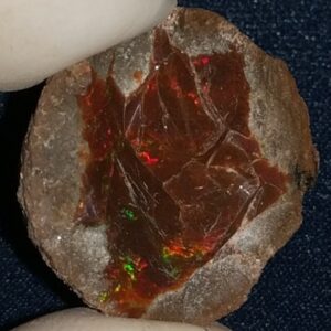 23.1 Carat Ethiopian Chocolate Shewa Rough Opal #5210806031