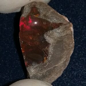 22.2 Carat Ethiopian Chocolate Shewa Rough Opal #5220806015