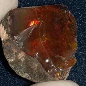 27.15 Carat Ethiopian Chocolate Shewa Rough Opal #5220806037