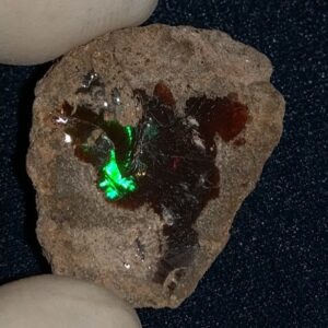 23.75 Carat Ethiopian Chocolate Shewa Rough Opal #5220806040