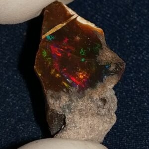 20.85 Carat Ethiopian Chocolate Shewa Rough Opal #5230810031