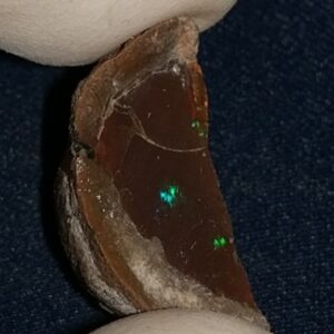 13.8 Carat Ethiopian Chocolate Shewa Rough Opal #5230810036