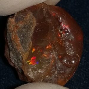 23.45 Carat Ethiopian Chocolate Shewa Rough Opal #5230810043